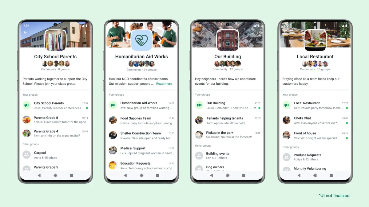 WhatsApp vient pour Slack avec le lancement de "Communautés"