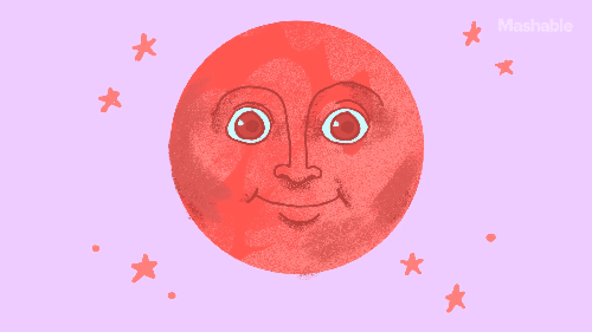 Illustration d'une lune avec le texte 