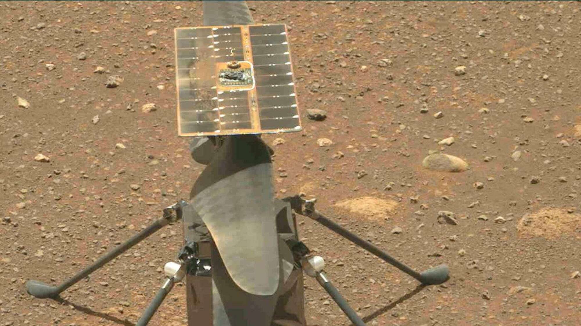 L'hélicoptère Ingenuity de la NASA sur Mars