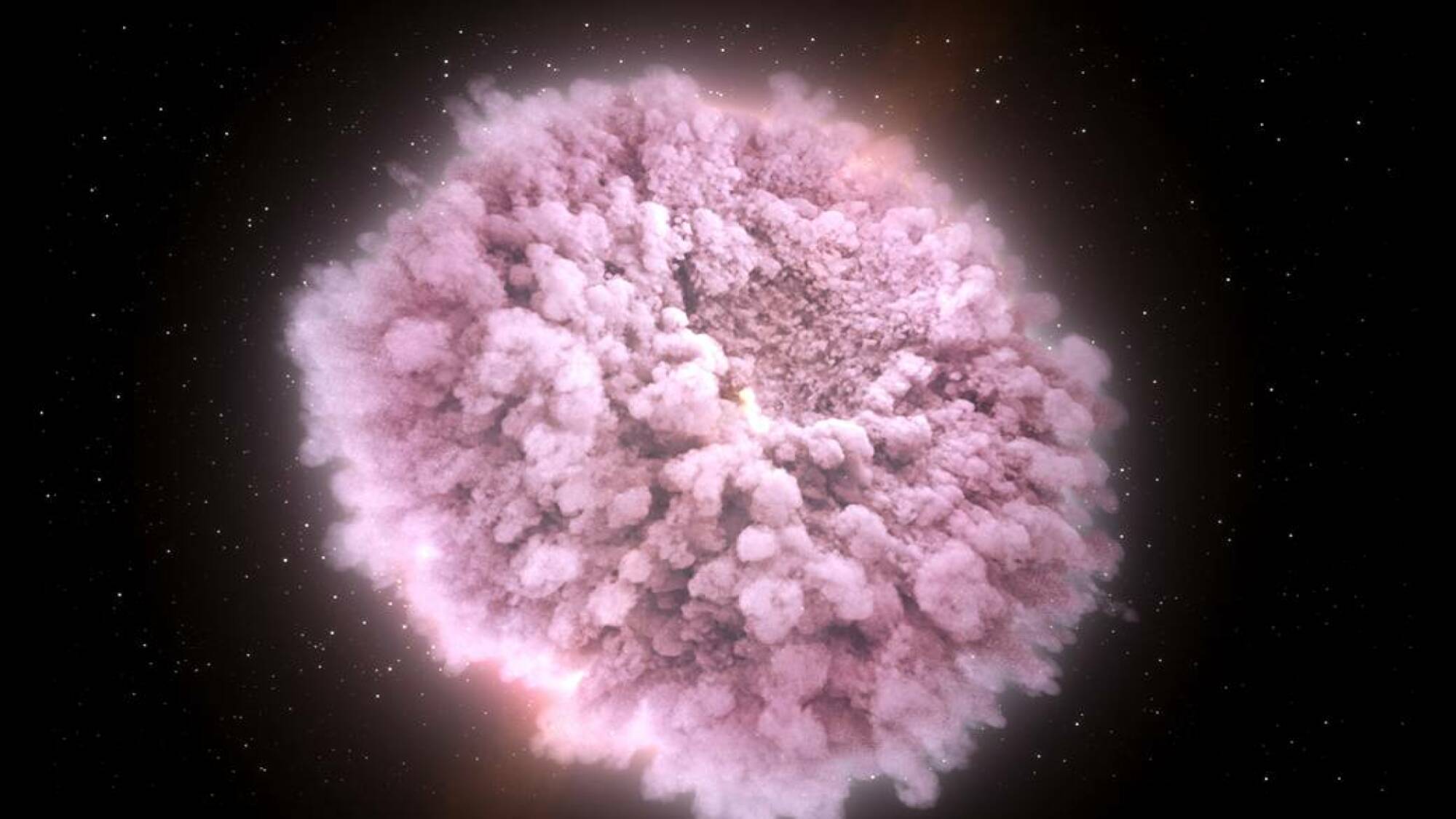gaz chauds et débris autour des étoiles à neutrons