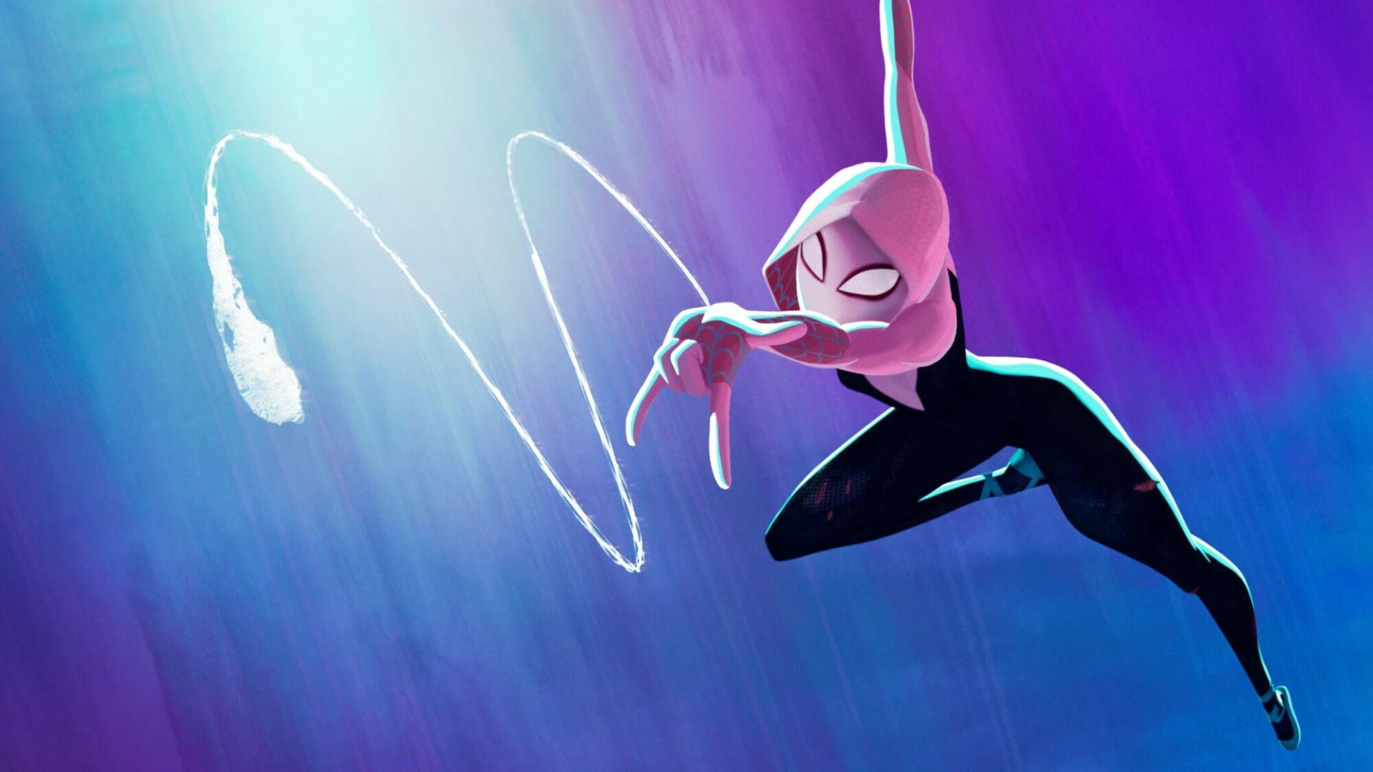 Spider-Gwen dans  "'Spider-Man: à travers le Spider-Verse."