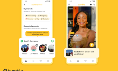 Bumble met à jour la fonctionnalité Spotify pour encourager la compatibilité musicale