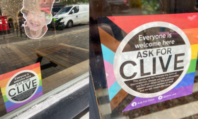 Ces autocollants "Ask for Clive" vous permettront de savoir si un pub est adapté aux LGBTQ