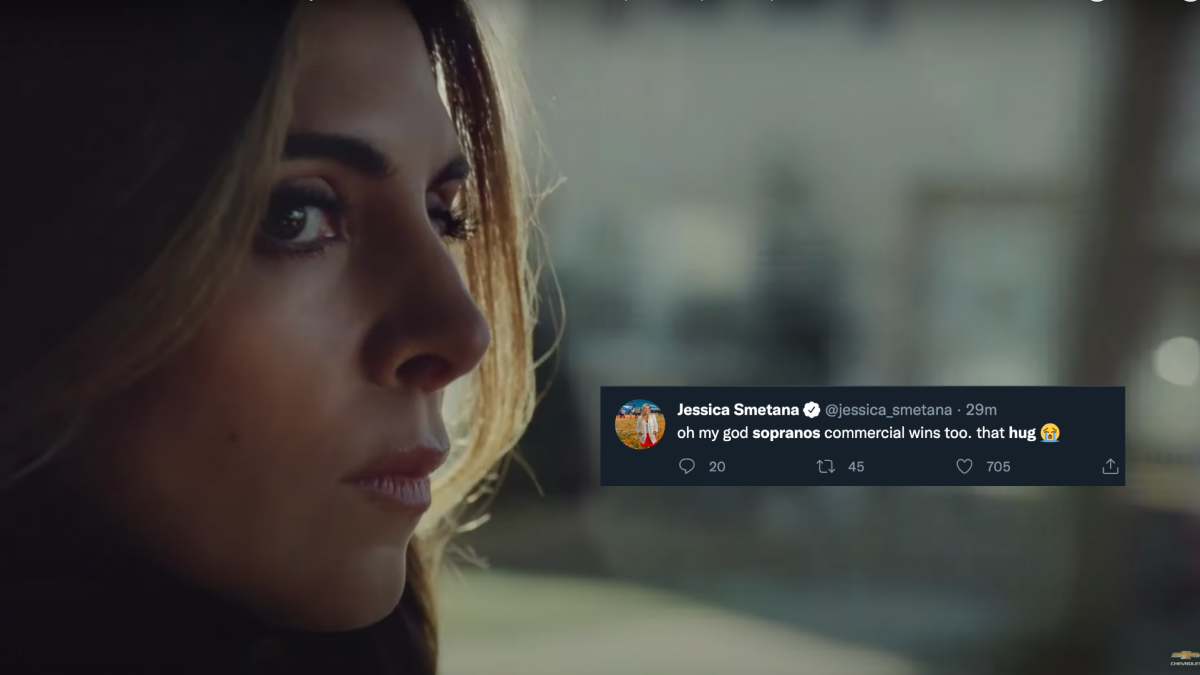 Chevy a ressuscité "The Sopranos" pour une publicité du Super Bowl.  Internet a adoré.