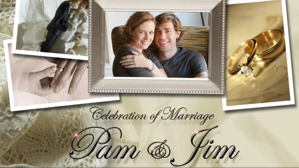 Explorez le site Web de mariage perdu depuis longtemps de Jim et Pam à partir de "The Office"