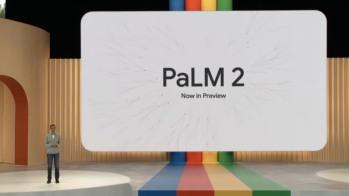 Google I/O 2023 dévoile le grand modèle de langage PaLM 2