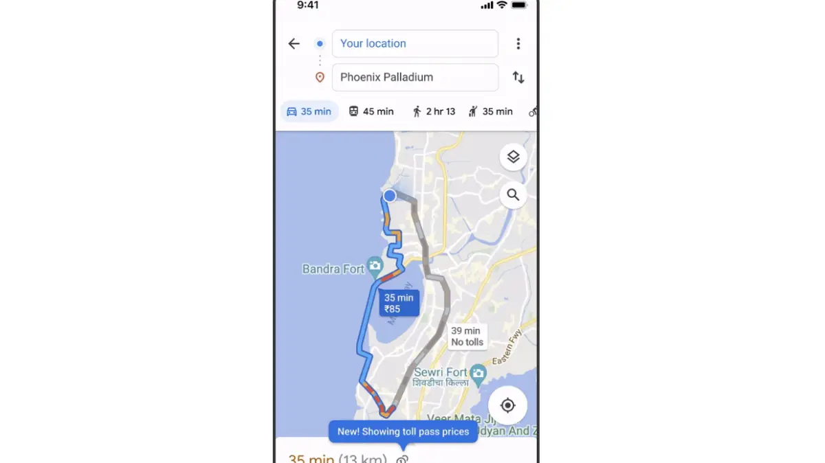Google Maps vous indique maintenant exactement combien coûteront ces routes à péage