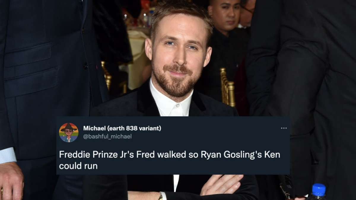 Hé fille, laisse tout tomber et regarde Ryan Gosling comme une poupée Ken torse nu