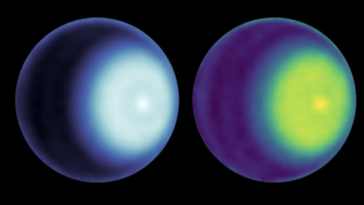 Il y a un énorme vortex sur Uranus