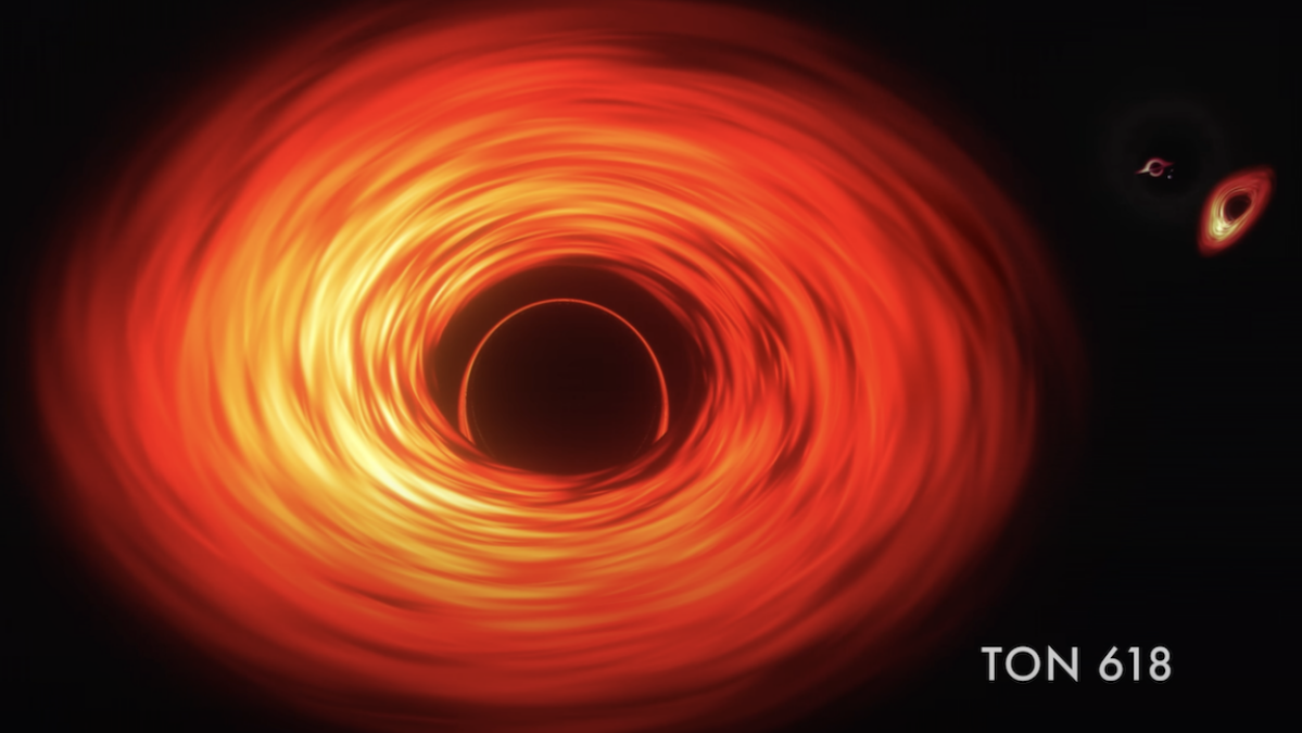 La nouvelle vidéo du trou noir de la NASA est à couper le souffle