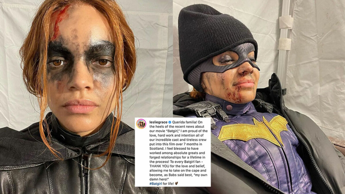 La star de "Batgirl" Leslie Grace répond au film annulé sur Instagram