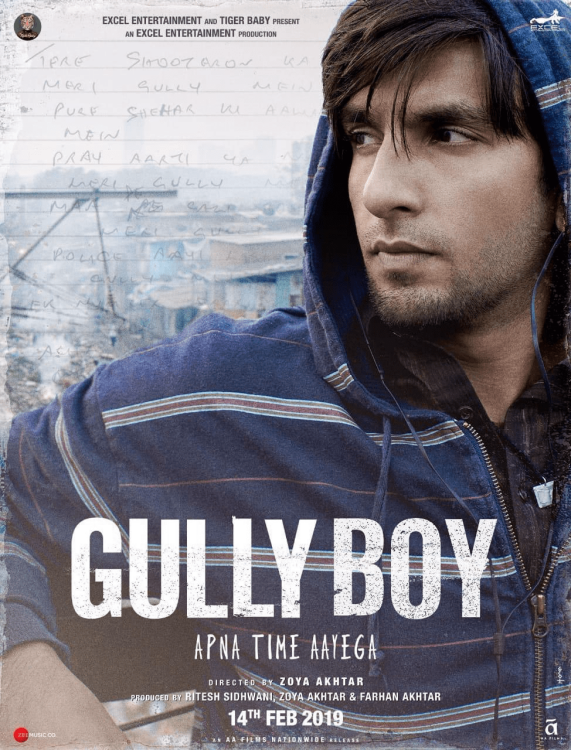 affiche du film Gully boy