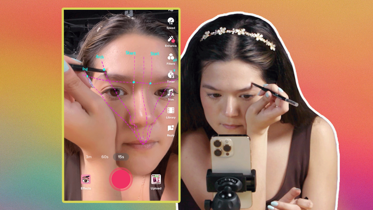 Les filtres beauté TikTok qui vous apprendront à vous maquiller