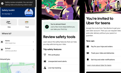 Les parents peuvent désormais traquer leurs enfants grâce aux nouvelles fonctionnalités d'Uber