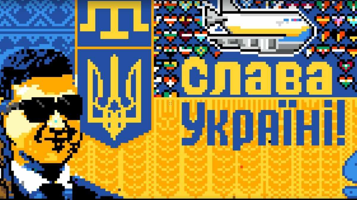 Les supporters ukrainiens se battent pour les pixels sur le r/place de Reddit