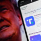 Même Donald Trump n'utilise pas Truth Social comme téléchargements pour le stand de l'application