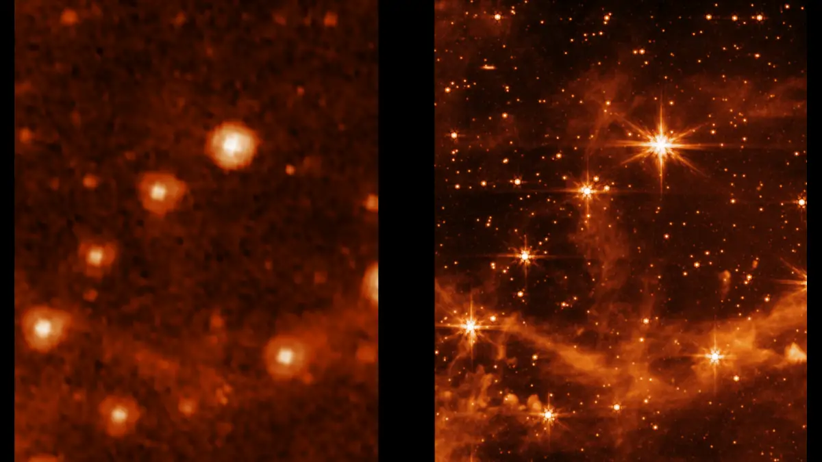 Regardez le télescope Webb mettre au point une galaxie sous vos yeux