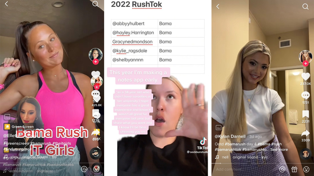 #RushTok est la propre émission de téléréalité de TikTok