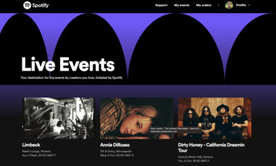 Spotify vend maintenant des billets de concert.  Timing intéressant.