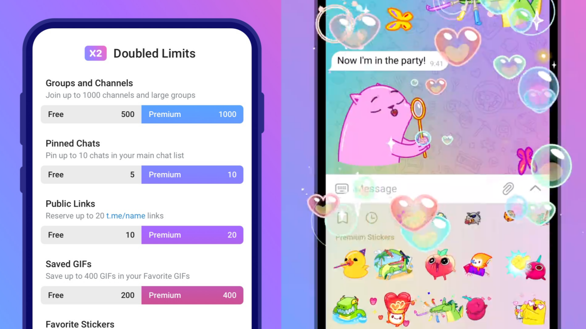Telegram a lancé une version payante