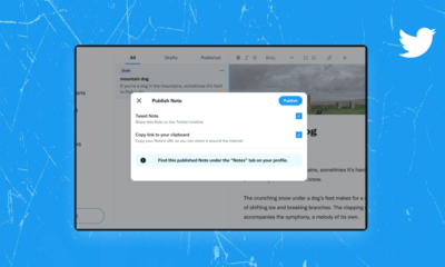 Twitter teste Notes, un nouveau format long