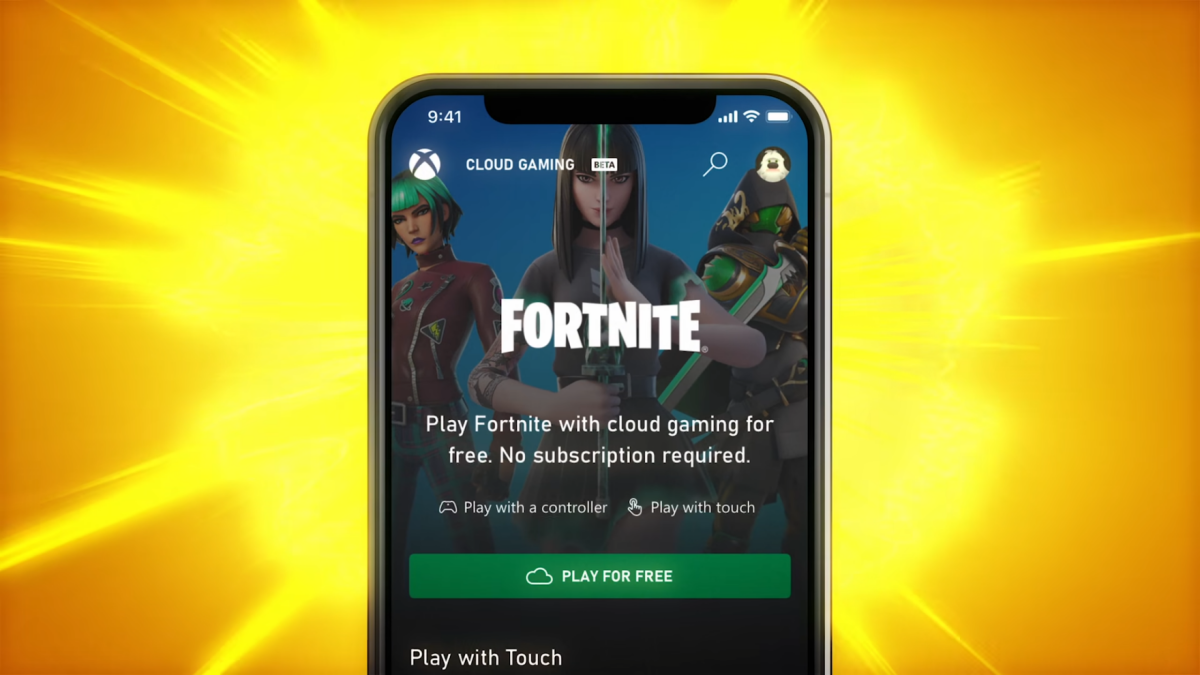 Vous pouvez à nouveau jouer à "Fortnite" sur votre iPhone grâce au cloud Xbox