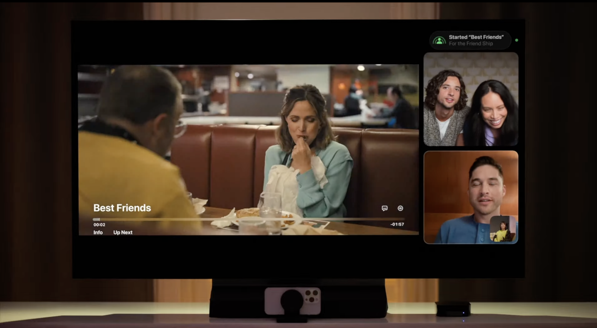 FaceTime pour Apple TV