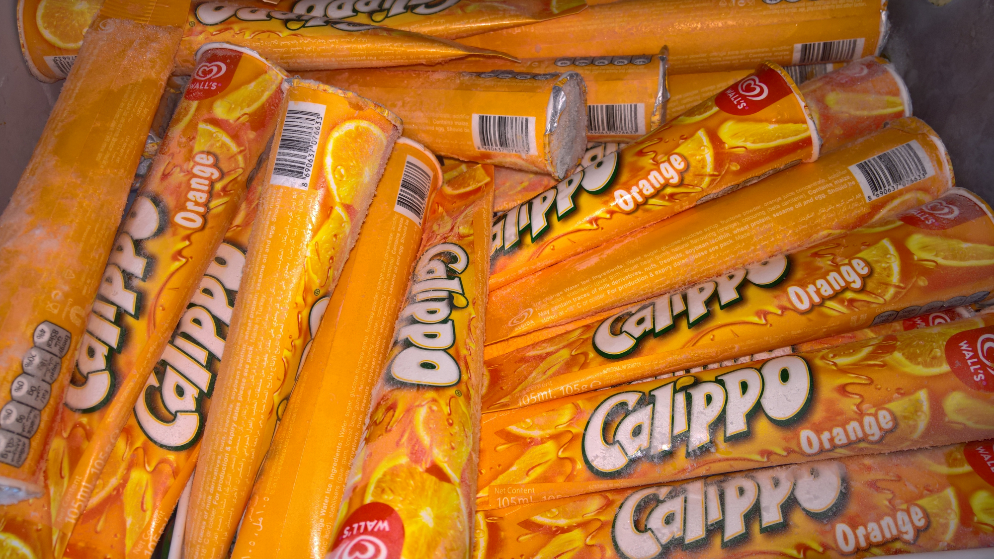 Sucettes Calippo