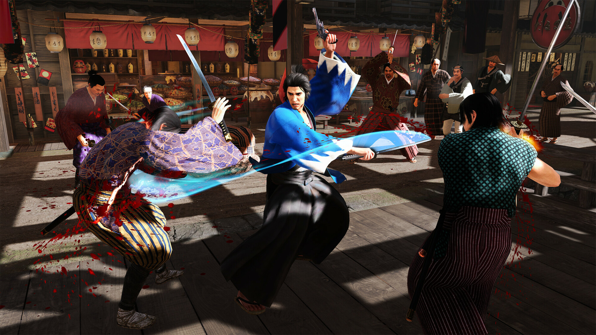 Comme une capture d'écran de Dragon Ishin