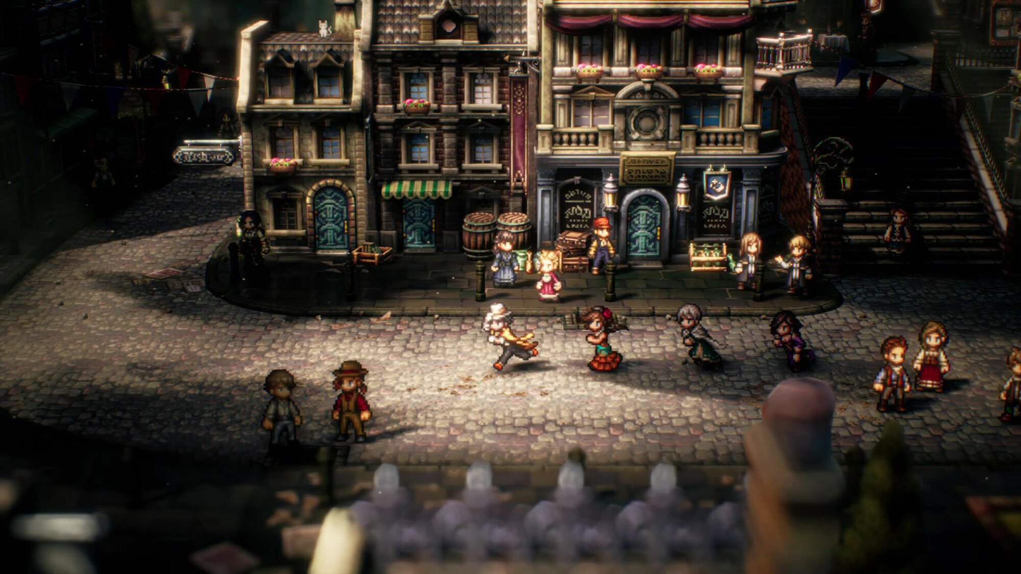 Capture d'écran d'Octopath Traveler 2