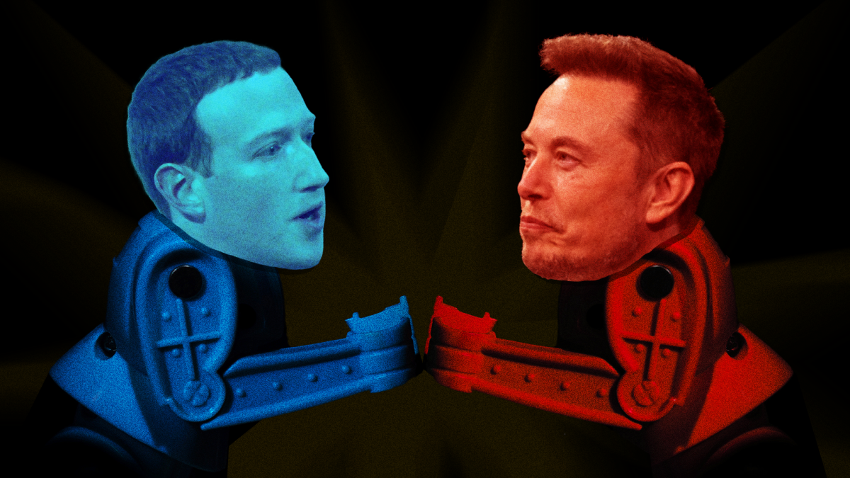 Elon Musk contre Mark Zuckerberg dans une cage ?  Zuck veut vraiment le faire.