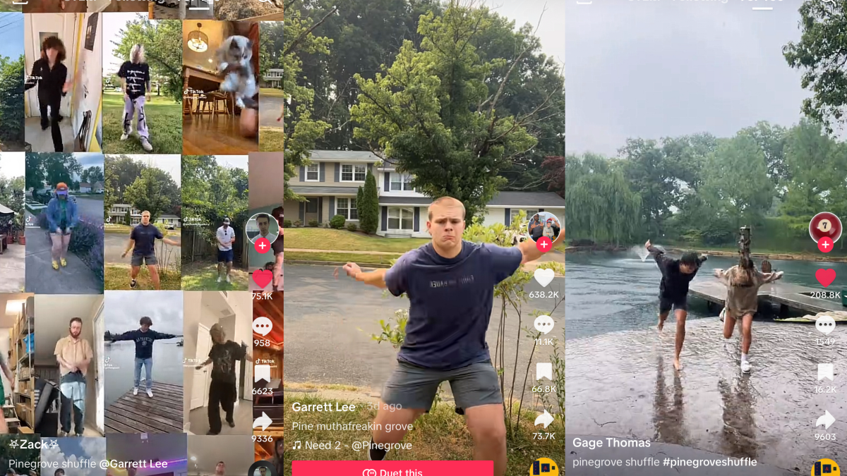 L'étrange tendance "Pinegrove Shuffle" de TikTok, expliquée