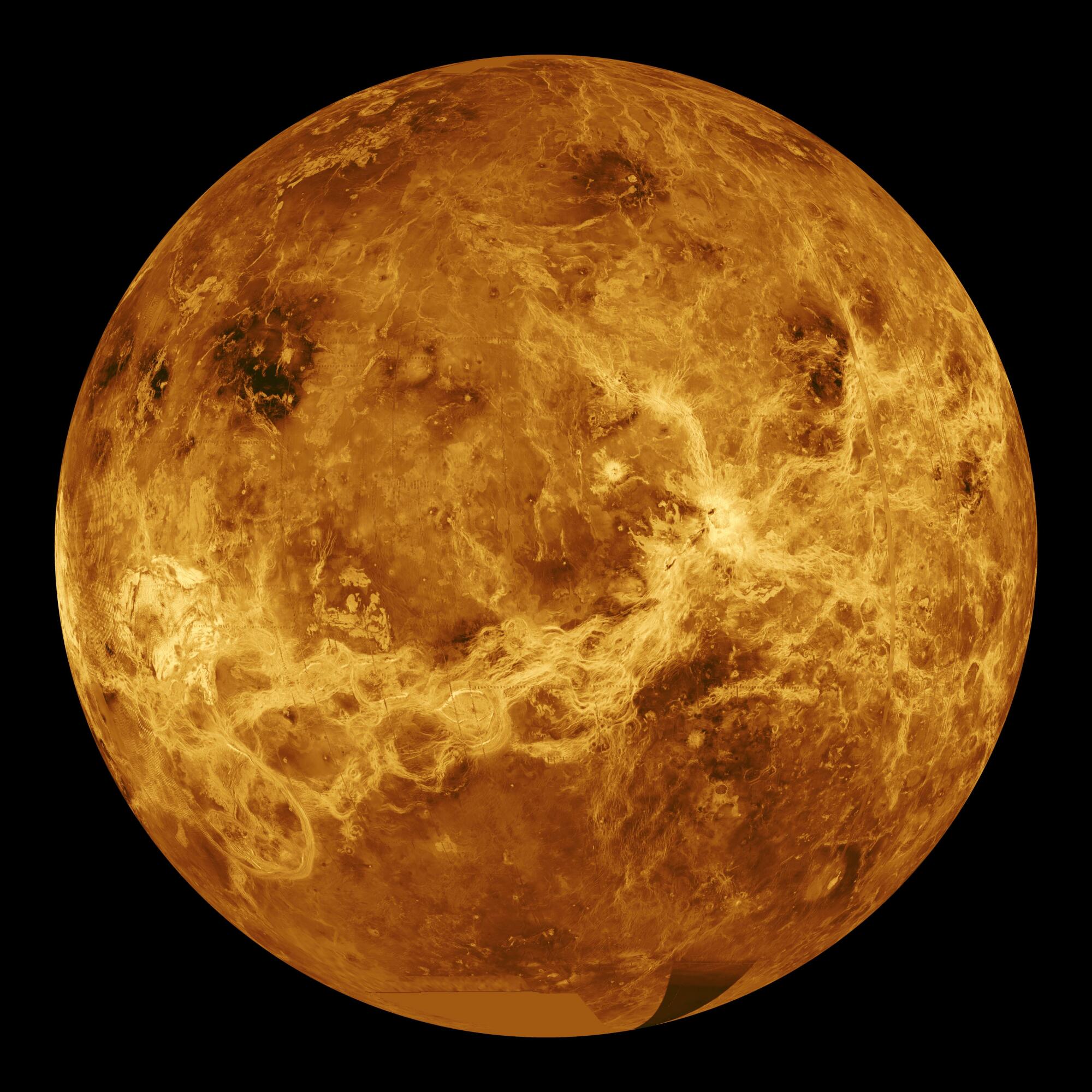 La NASA prend une vue globale de Vénus
