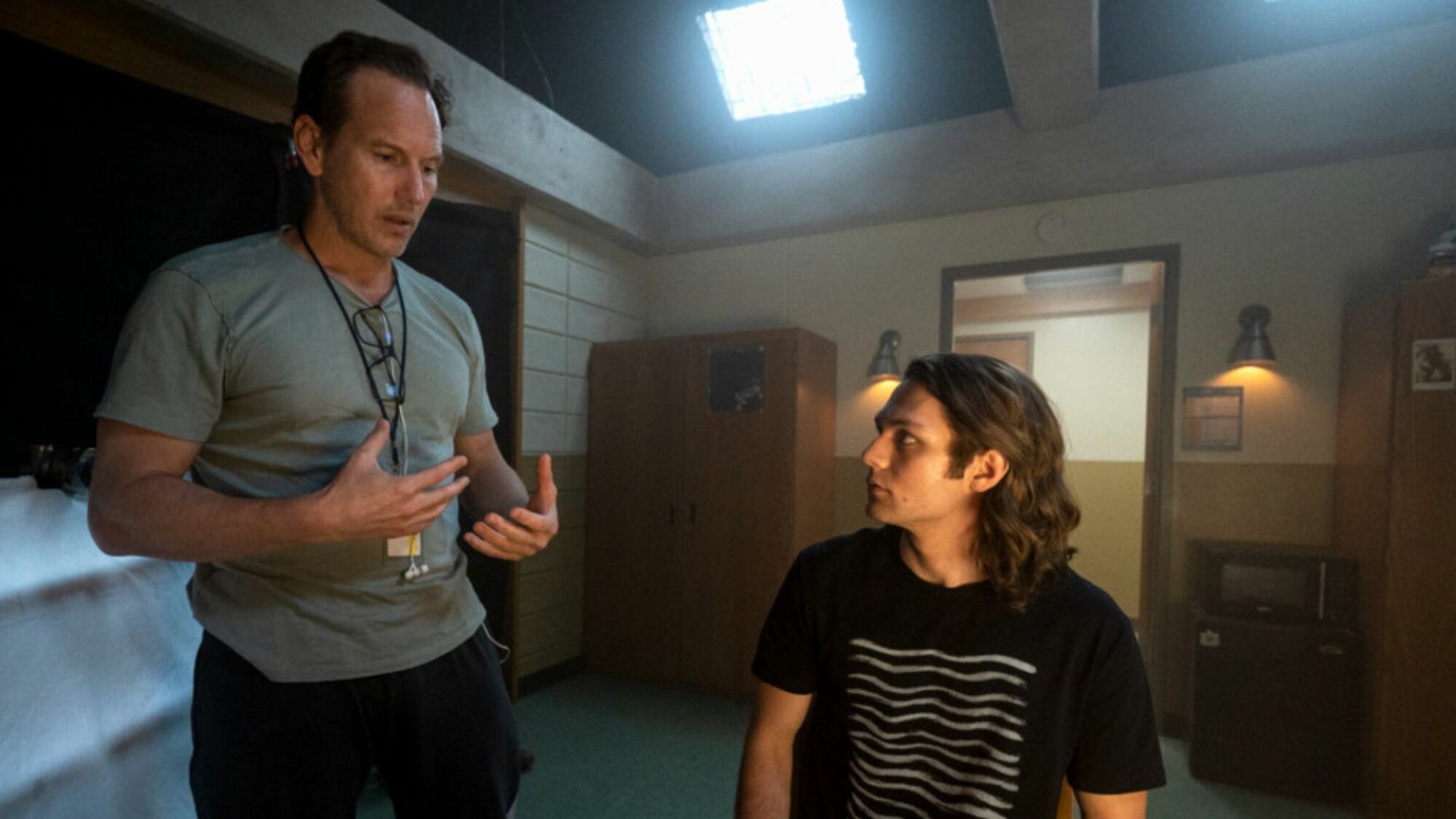 Patrick Wilson dirige Ty Simpkins dans 