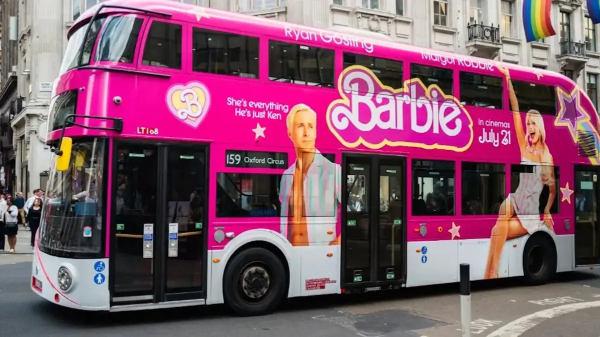 'Barbie' devient rose à Londres