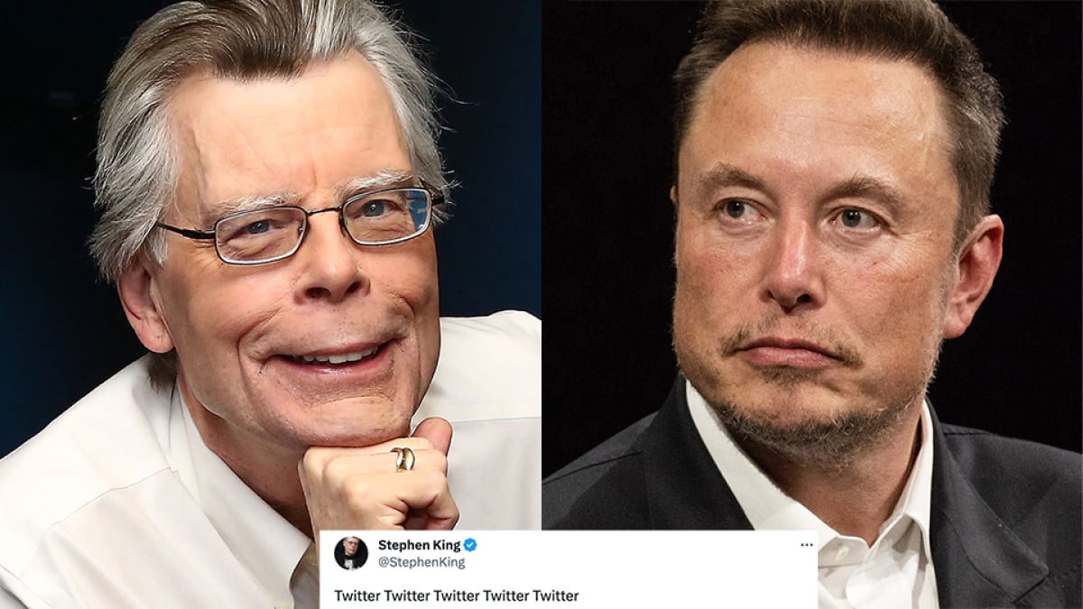 Stephen King trolle Elon Musk à propos du changement de nom de Twitter