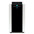 Whynter ARC-14S 14 000 BTU Climatiseur portatif à double tuyau sur fond blanc