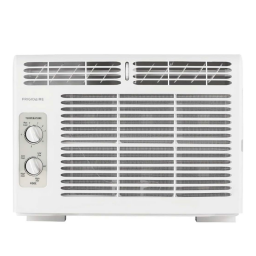 Frigidaire FFRA051WAE Climatiseur de fenêtre sur fond blanc