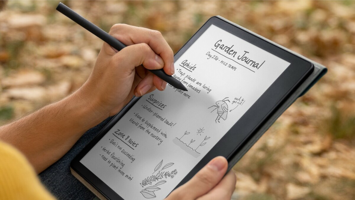 Jusqu'à midi HE aujourd'hui, vous pouvez obtenir un Kindle Scribe à 18 % de réduction