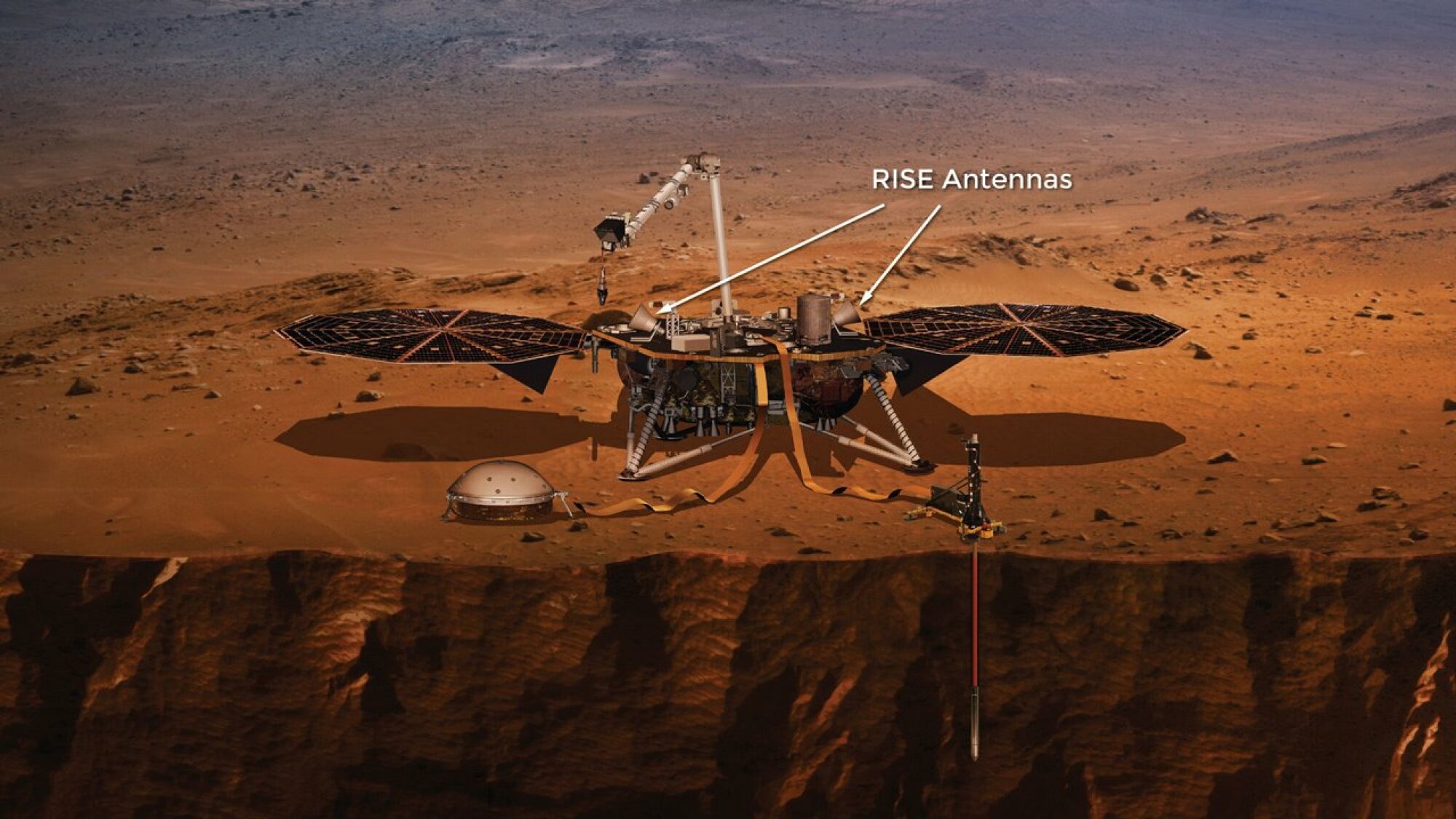 L'atterrisseur Mars Insight continue de produire de nouvelles données scientifiques