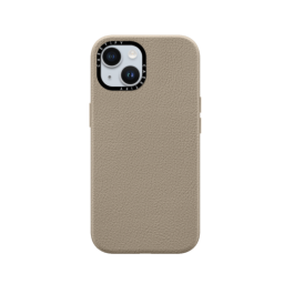 Casetify coque de téléphone en cuir personnalisée pour iPhone 15