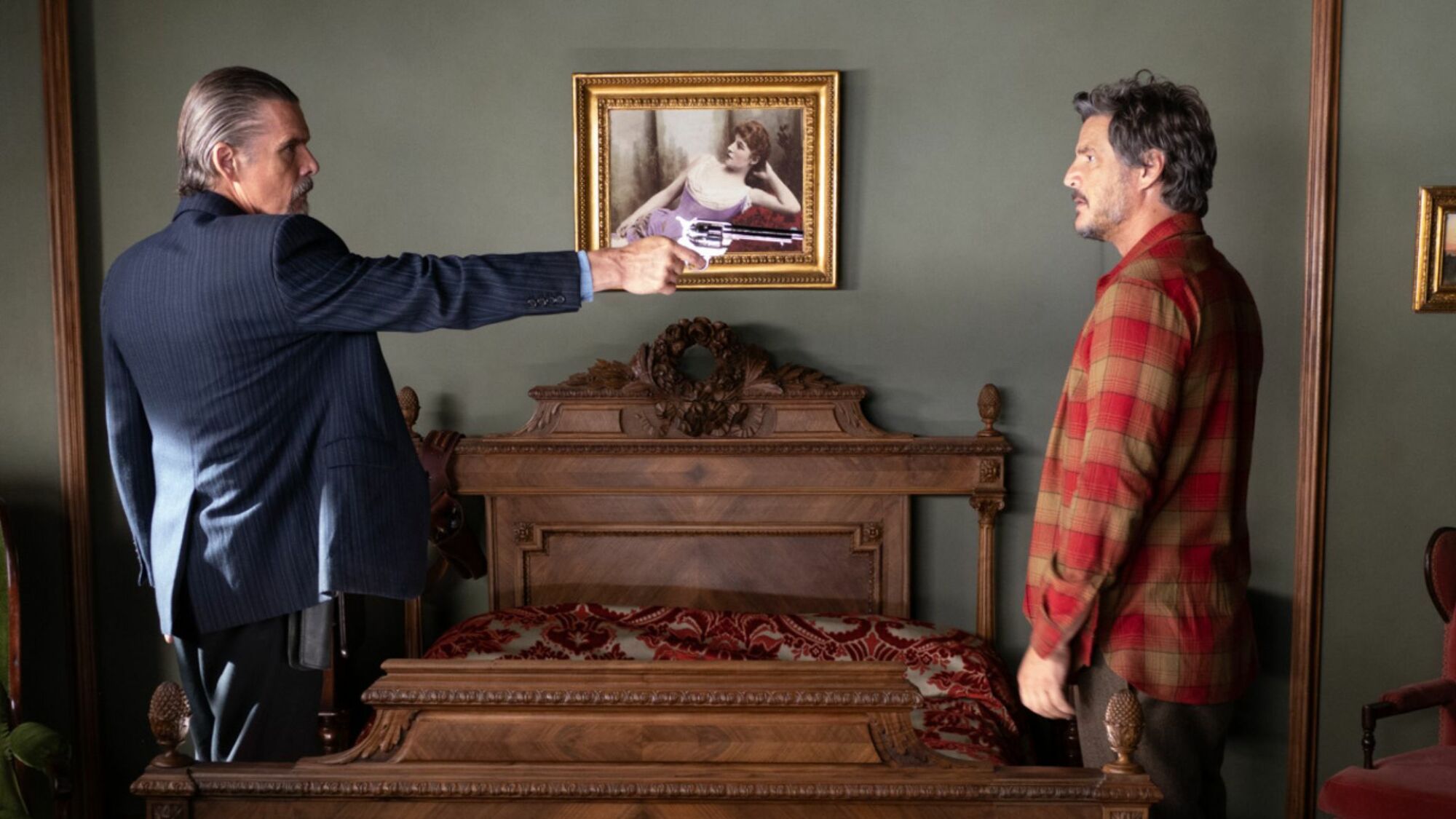 Pedro Pascal et Ethan Hawke jouent les amoureux dans "Strange Way of Life". 