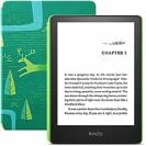 Kindle Paperwhite Kids (16 Go) avec une couverture verte imprimée d'animaux et de plantes