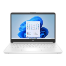 Ordinateur portable HP en argent 