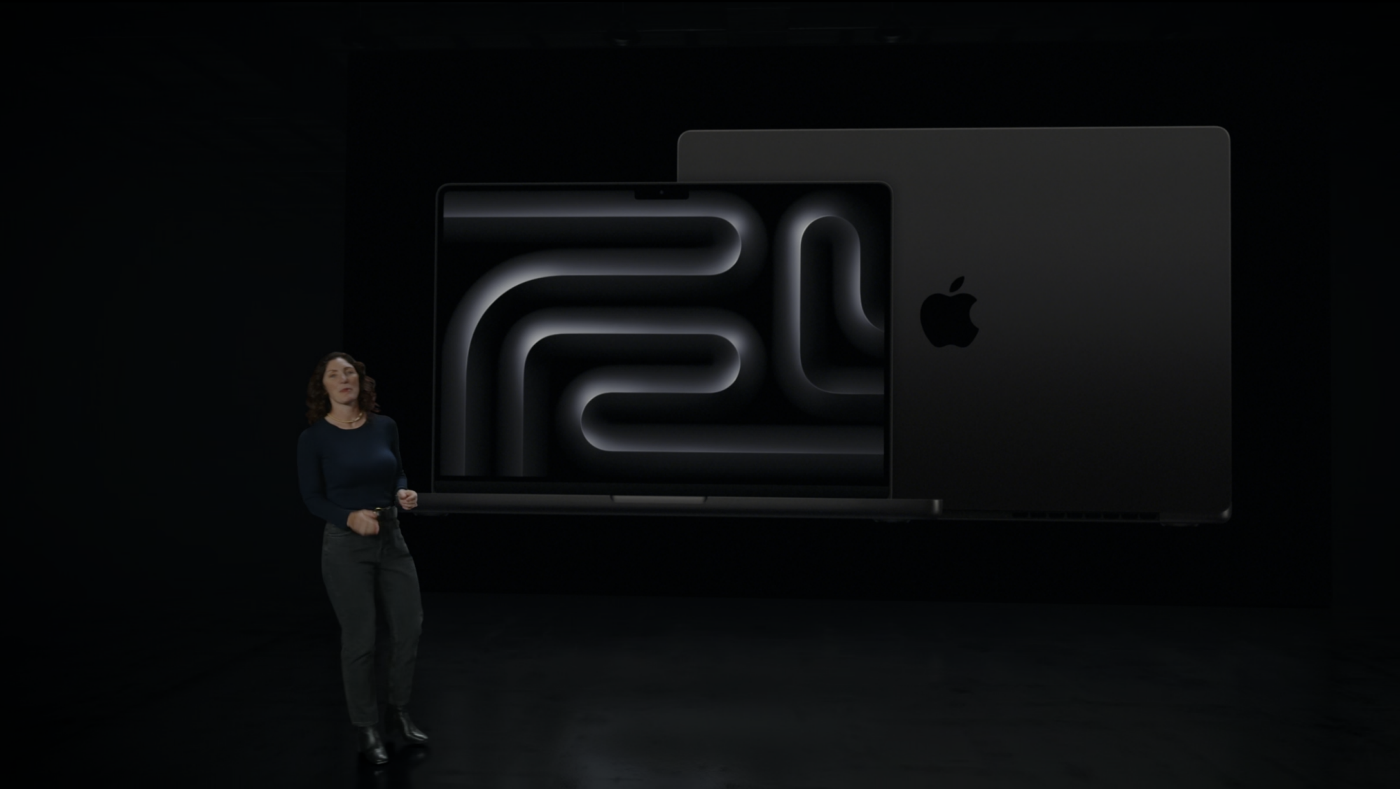 Espace noir sur MacBook Pro