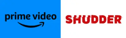 Logos Prime Video et Shudder côte à côte