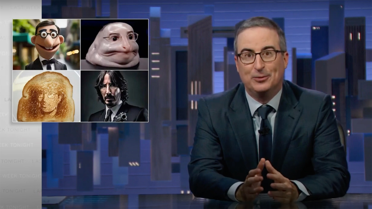 John Oliver revient à la télévision et répond joyeusement aux manifestations sur Reddit sur le thème de John Oliver