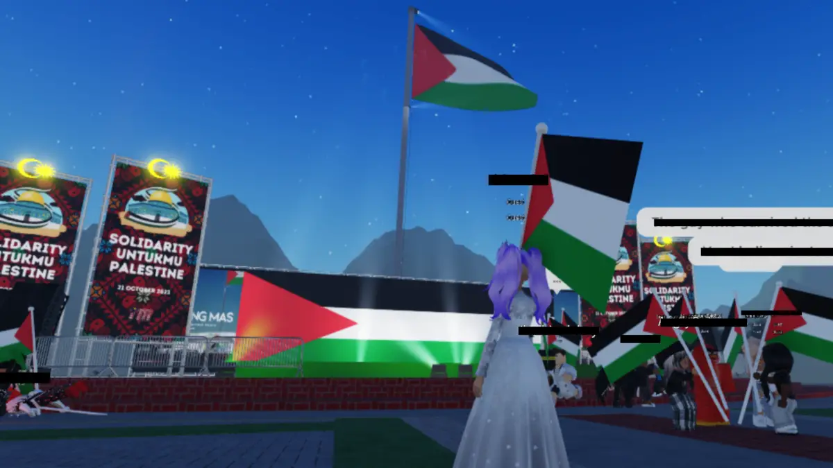 Les joueurs de Roblox rejoignent les rassemblements numériques pro-palestiniens