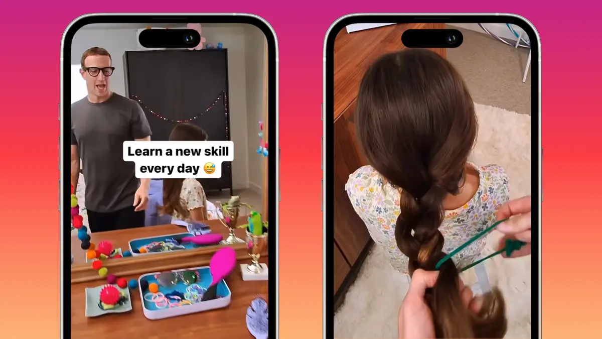 Regardez Mark Zuckerberg apprendre à tresser les cheveux de sa fille grâce à l'IA