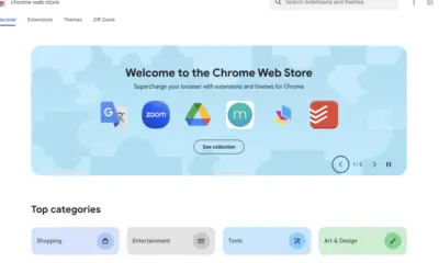 Google a repensé le Chrome Web Store et il a l'air plutôt bien